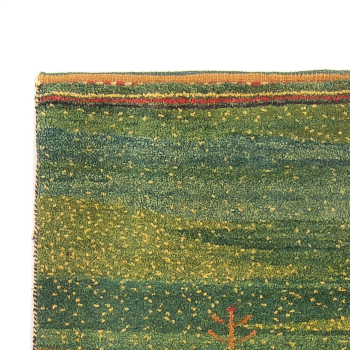 Gabbeh Persisch Teppich 82x220cm - Perserteppich Wollteppich - mehrfarbig
