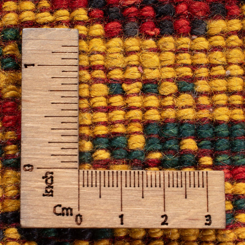 Gabbeh Persisch Teppich 68x185cm - Perserteppich Wollteppich - mehrfarbig