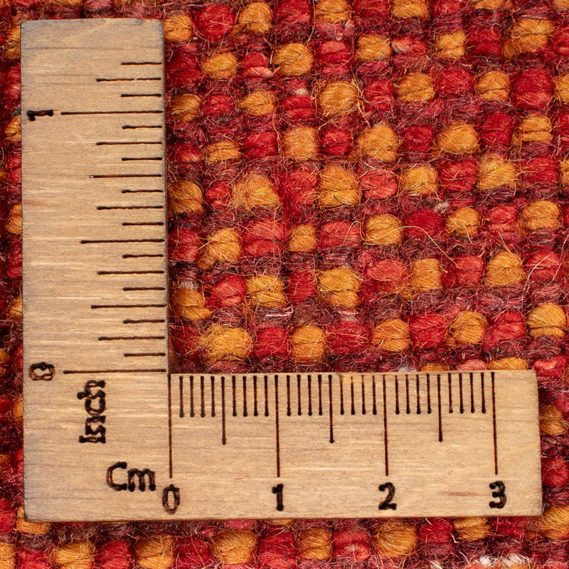 Gabbeh Persisch Teppich 87x247cm - Perserteppich Wollteppich - terrakotta