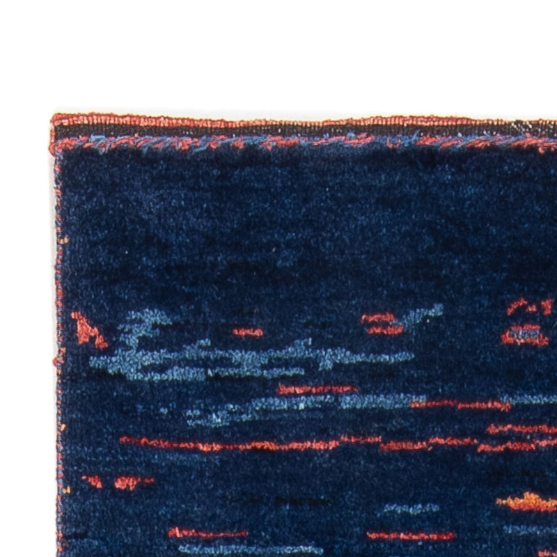 Gabbeh Persisch Teppich 80x279cm - Perserteppich Wollteppich - mehrfarbig