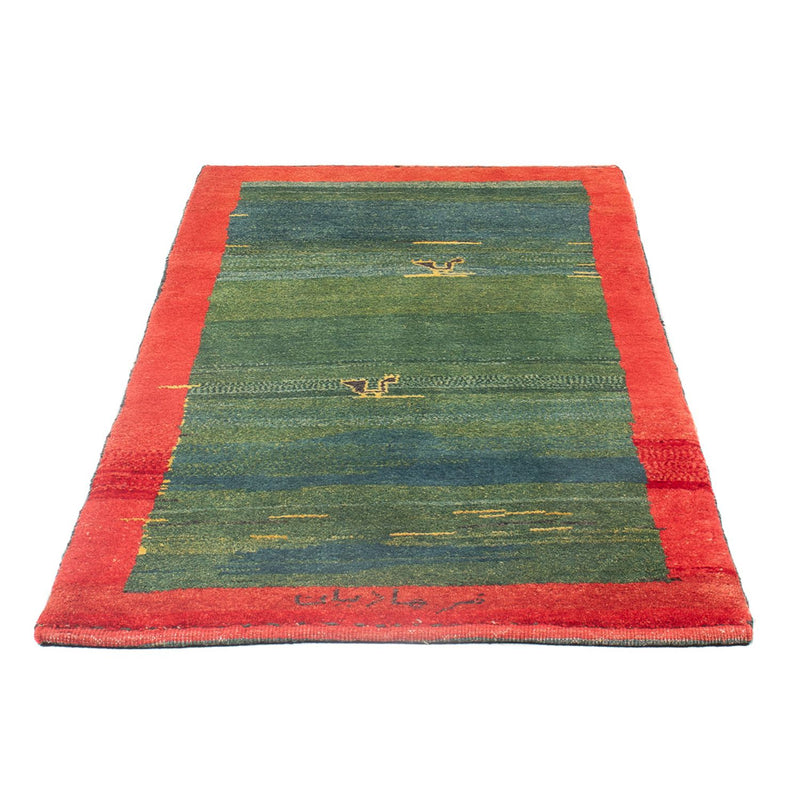 Gabbeh Persisch Teppich 82x178cm - Perserteppich Wollteppich - mehrfarbig