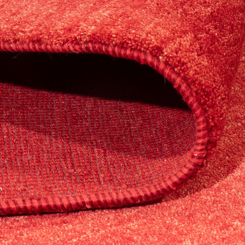 Gabbeh Persisch Teppich 171x235cm - Perserteppich Wollteppich - rot