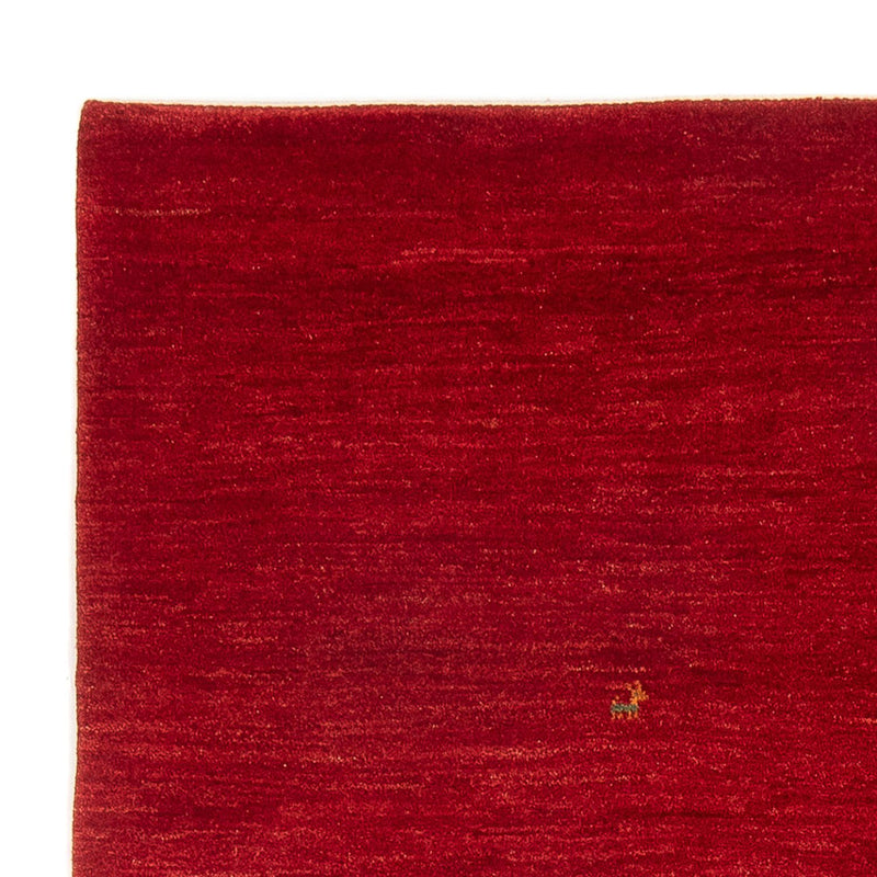 Gabbeh Persisch Teppich 175x232cm - Perserteppich Wollteppich - rot