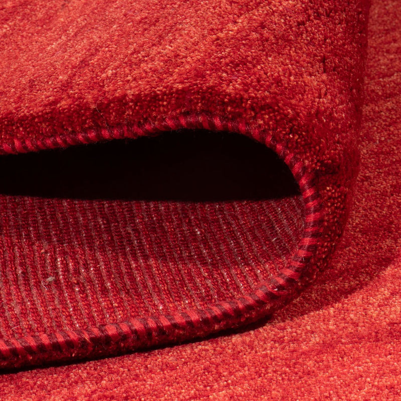 Gabbeh Persisch Teppich 175x232cm - Perserteppich Wollteppich - rot