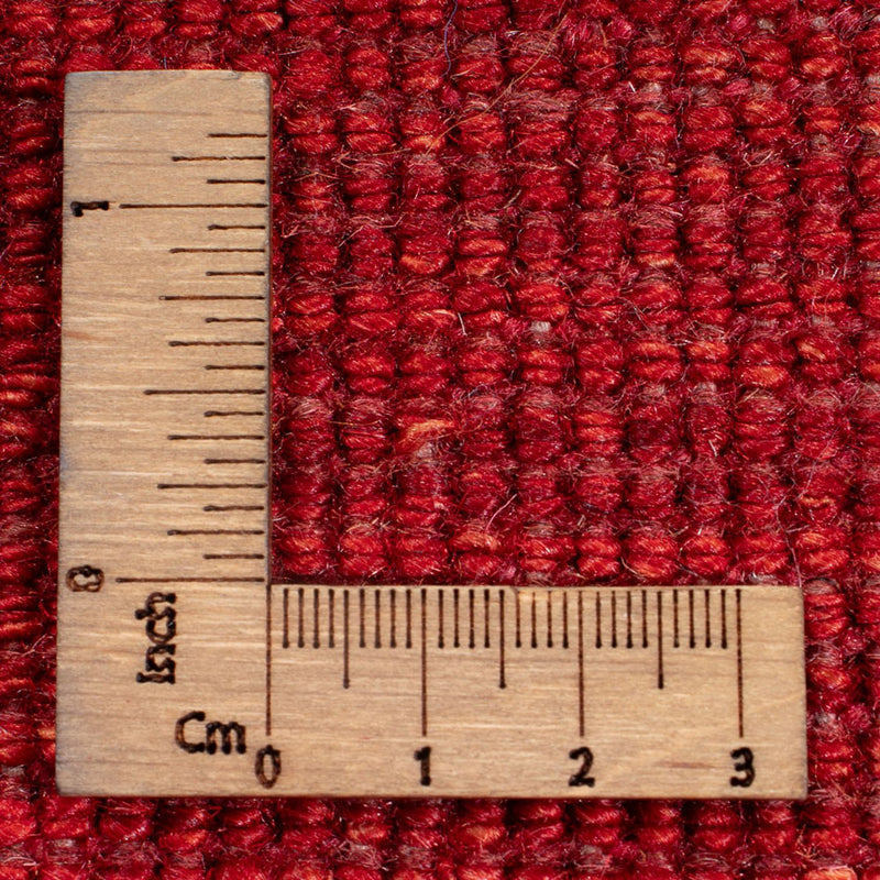 Gabbeh Persisch Teppich 175x232cm - Perserteppich Wollteppich - rot