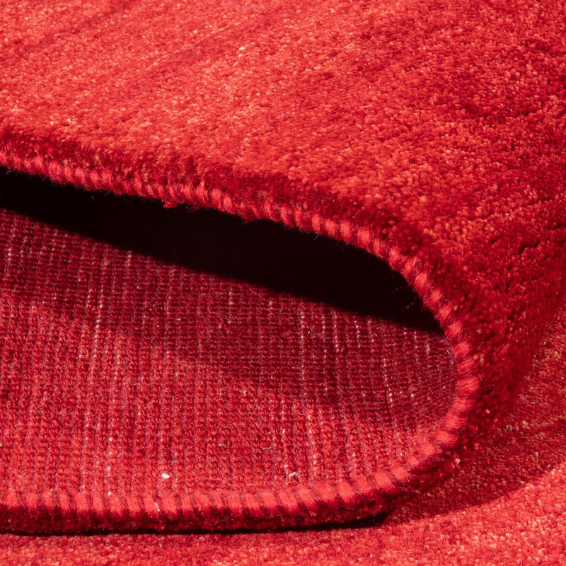 Gabbeh Persisch Teppich 173x234cm - Perserteppich Wollteppich - rot