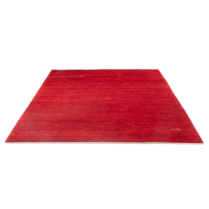 Gabbeh Persisch Teppich 171x226cm - Perserteppich Wollteppich - rot
