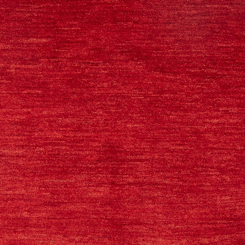 Gabbeh Persisch Teppich 167x244cm - Perserteppich Wollteppich - rot