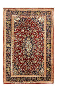 Keshan Teppich 147x218cm - Perserteppich - rot – product image