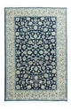Maschad Teppich 197x293cm - Perserteppich - blau