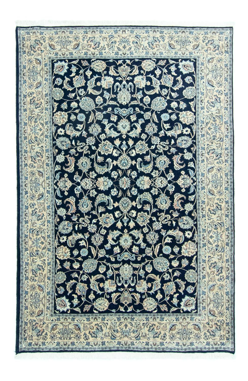 Maschad Teppich 197x293cm - Perserteppich - blau