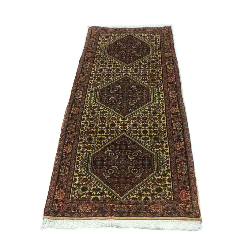 Bidjar Teppich 63x167cm - Perserteppich - rost