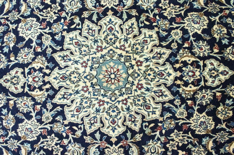 Nain Teppich 130x215cm - Perserteppich - dunkelblau