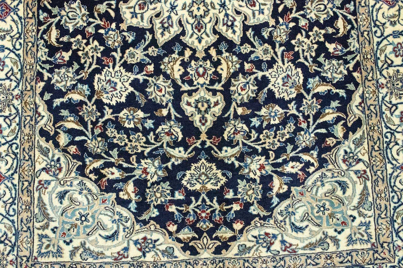 Nain Teppich 130x215cm - Perserteppich - dunkelblau