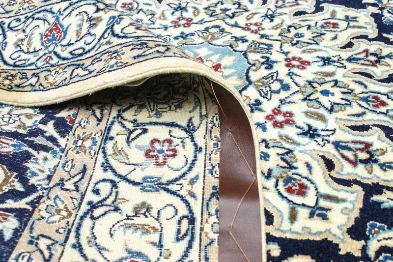 Nain Teppich 130x215cm - Perserteppich - dunkelblau
