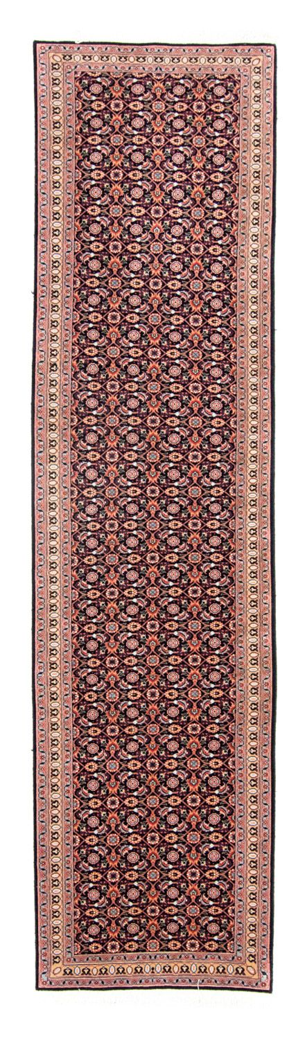 Täbriz - 50 Raj Teppich 72x297cm - Perserteppich - blau