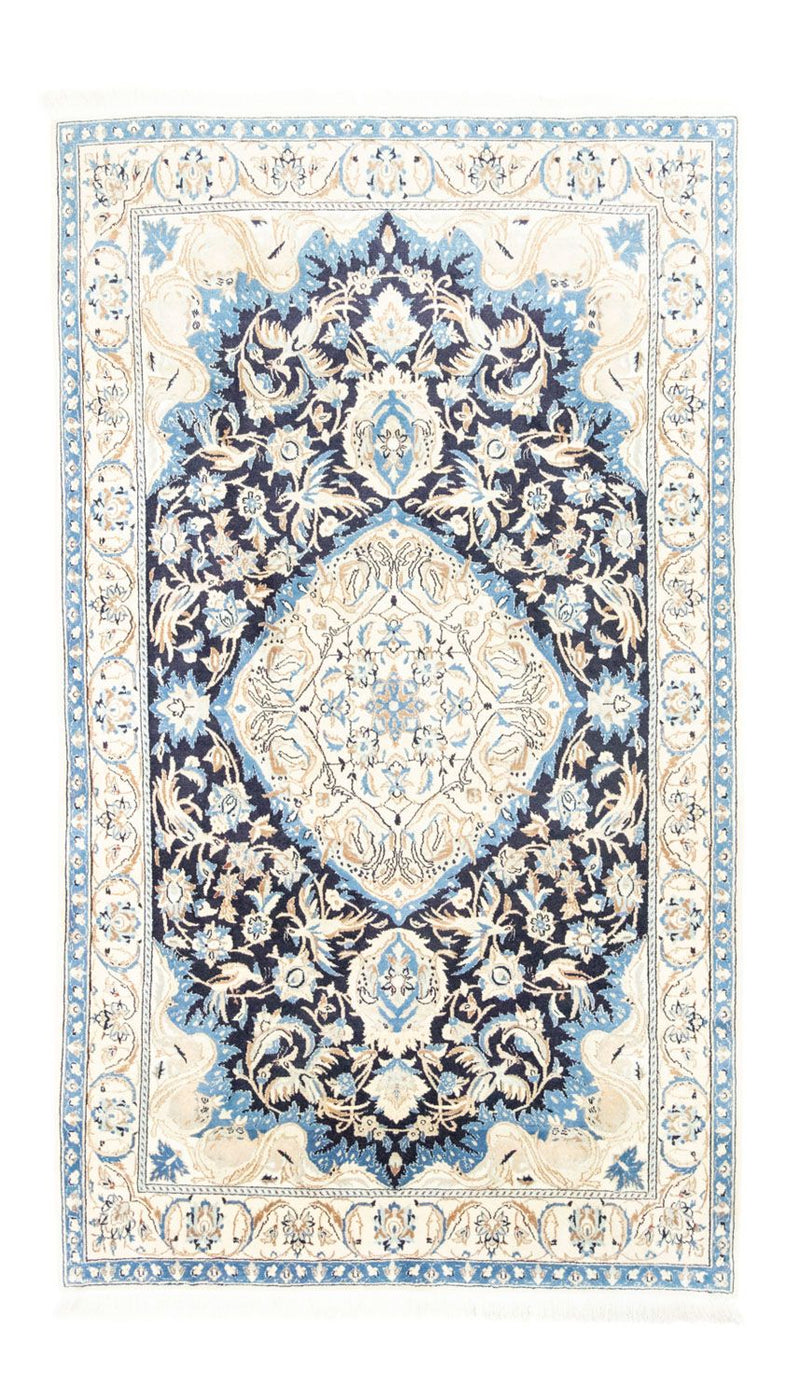 Nain Teppich 125x208cm - Perserteppich - dunkelblau