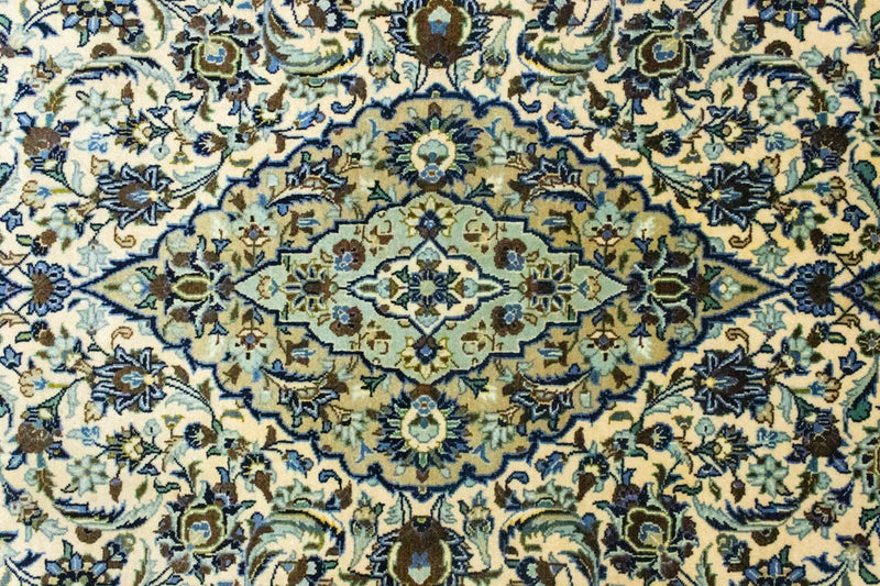 Keshan Teppich 137x230cm - Perserteppich - beige