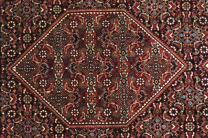 Bidjar Teppich 75x200cm - Perserteppich - rot