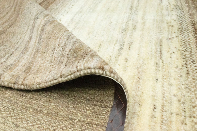 Gabbeh Persisch Teppich 212x278cm - Perserteppich Wollteppich - beige
