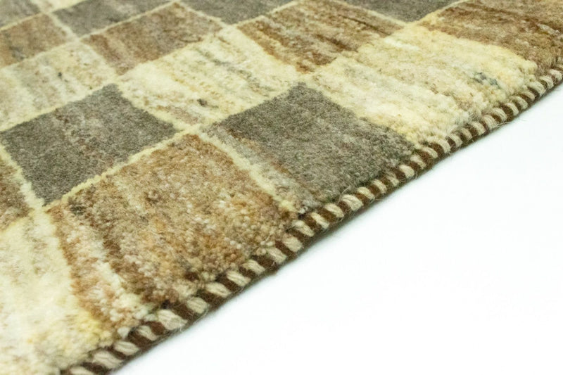 Gabbeh Persisch Teppich 107x139cm - Perserteppich Wollteppich - bunt