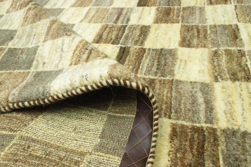 Gabbeh Persisch Teppich 107x139cm - Perserteppich Wollteppich - bunt