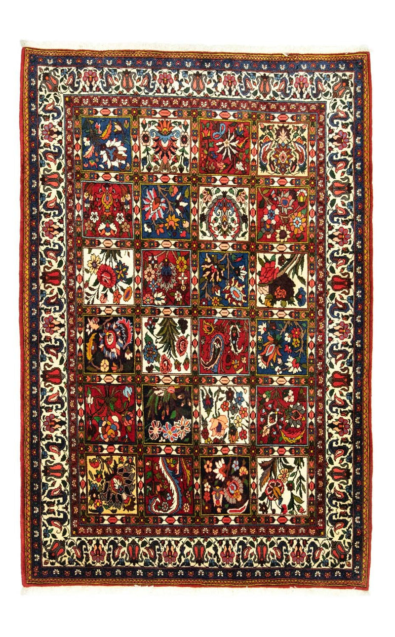 Bachtiar Teppich 145x215cm - Perserteppich - rot