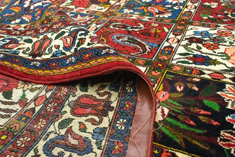 Bachtiar Teppich 145x215cm - Perserteppich - rot