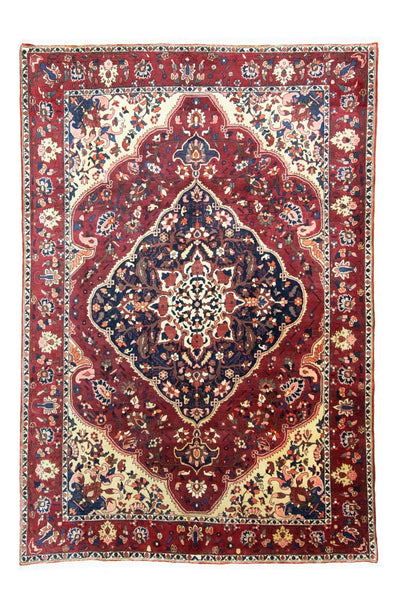 Bachtiar Teppich 207x302cm - Perserteppich - rot