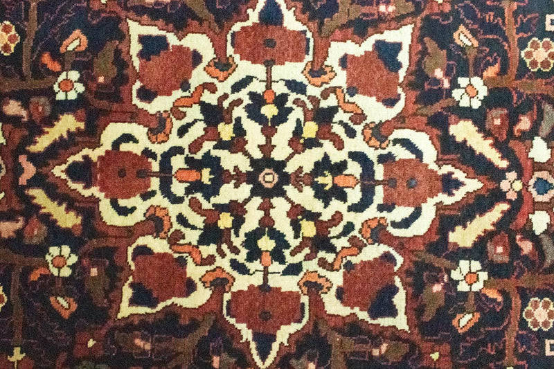 Bachtiar Teppich 207x302cm - Perserteppich - rot
