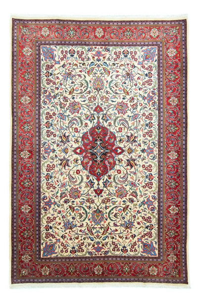 Sarough Teppich 212x314cm - Perserteppich - beige