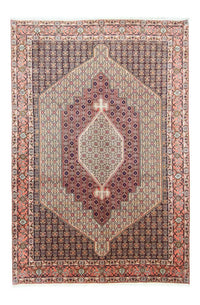 Senneh Teppich 201x300cm - Perserteppich - blau – product image