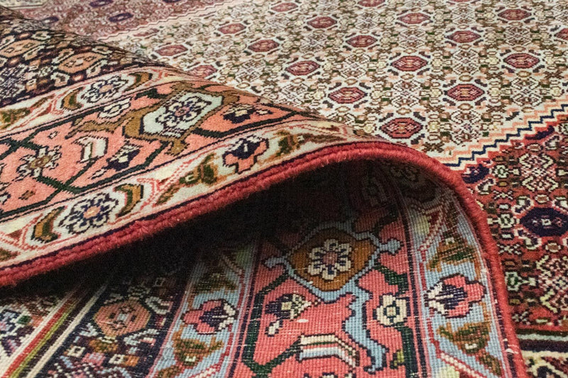 Senneh Teppich 201x300cm - Perserteppich - blau