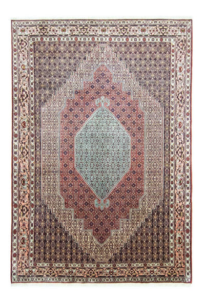 Senneh Teppich 198x299cm - Perserteppich - blau