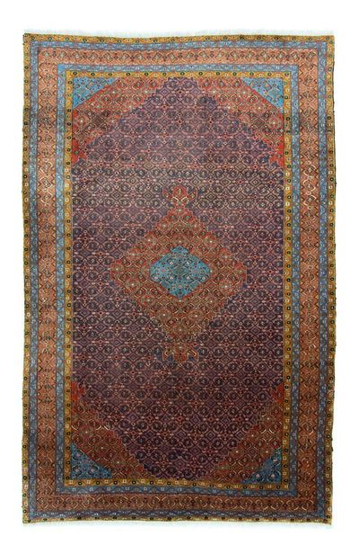 Maschad Teppich 195x305cm - Perserteppich - blau