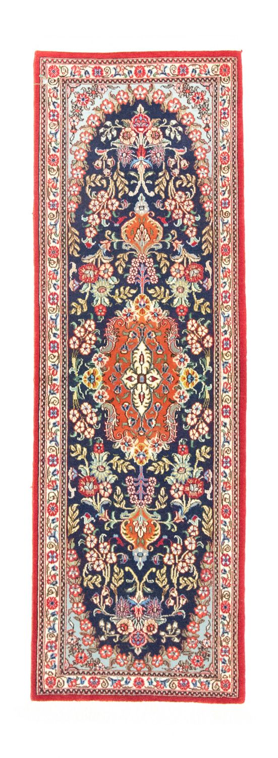 Ghom Teppich 51x164cm - Perserteppich - blau