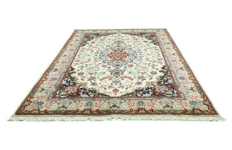 Maschad Teppich 195x290cm - Perserteppich - beige