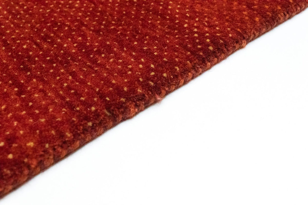 Gabbeh Teppich Indus 171x234cm - Wollteppich - rot