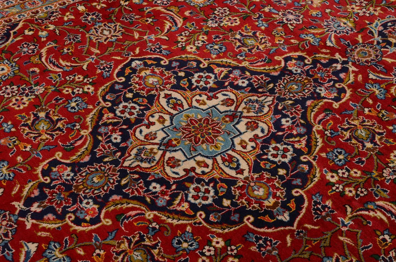 Keshan Teppich 254x380cm - Perserteppich
