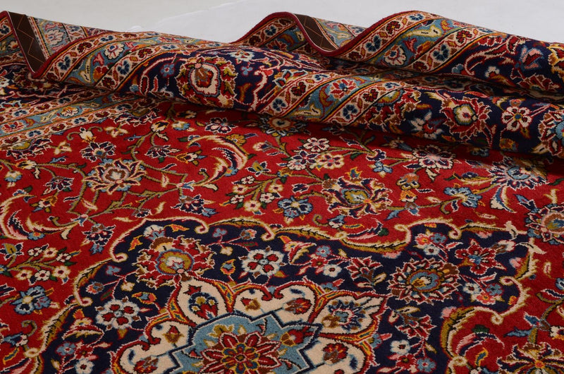 Keshan Teppich 254x380cm - Perserteppich