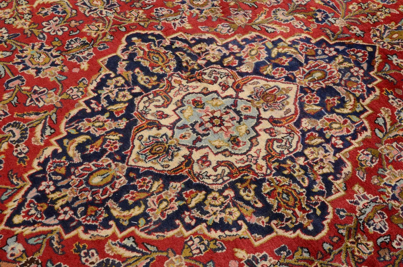 Keshan Teppich 251x374cm - Perserteppich - rot