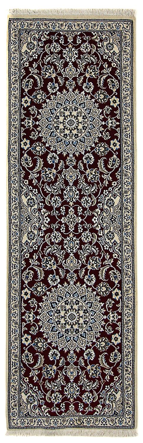 Perserteppich - Nain - Royal 62 x 197 cm Teppichläufer