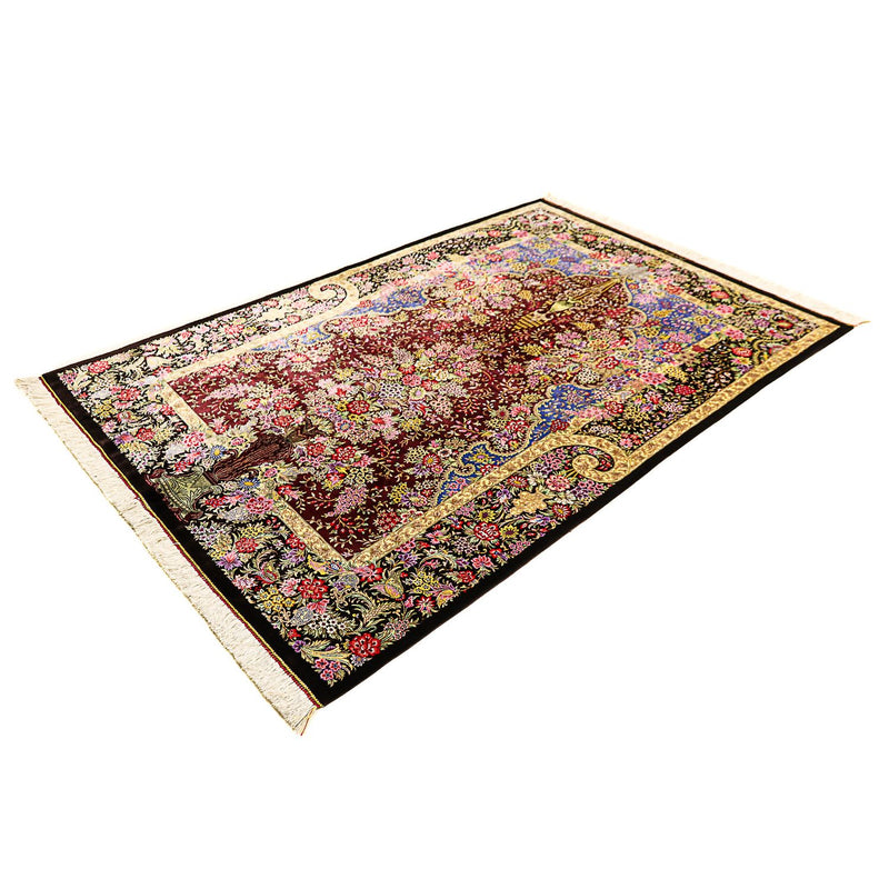 Ghom - Seide Teppich 128x197cm - Perserteppich