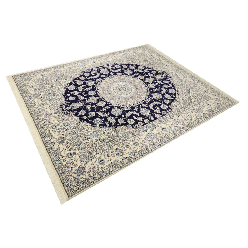 Perserteppich - Nain - Royal - 250 x 304 cm - dunkelblau