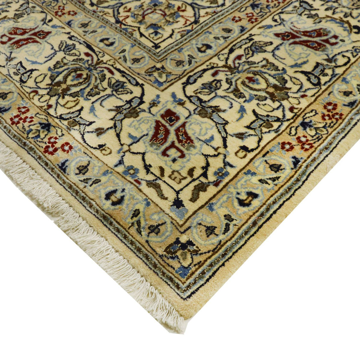 Perserteppich - Nain - Royal - 203 x 296 cm - dunkelblau
