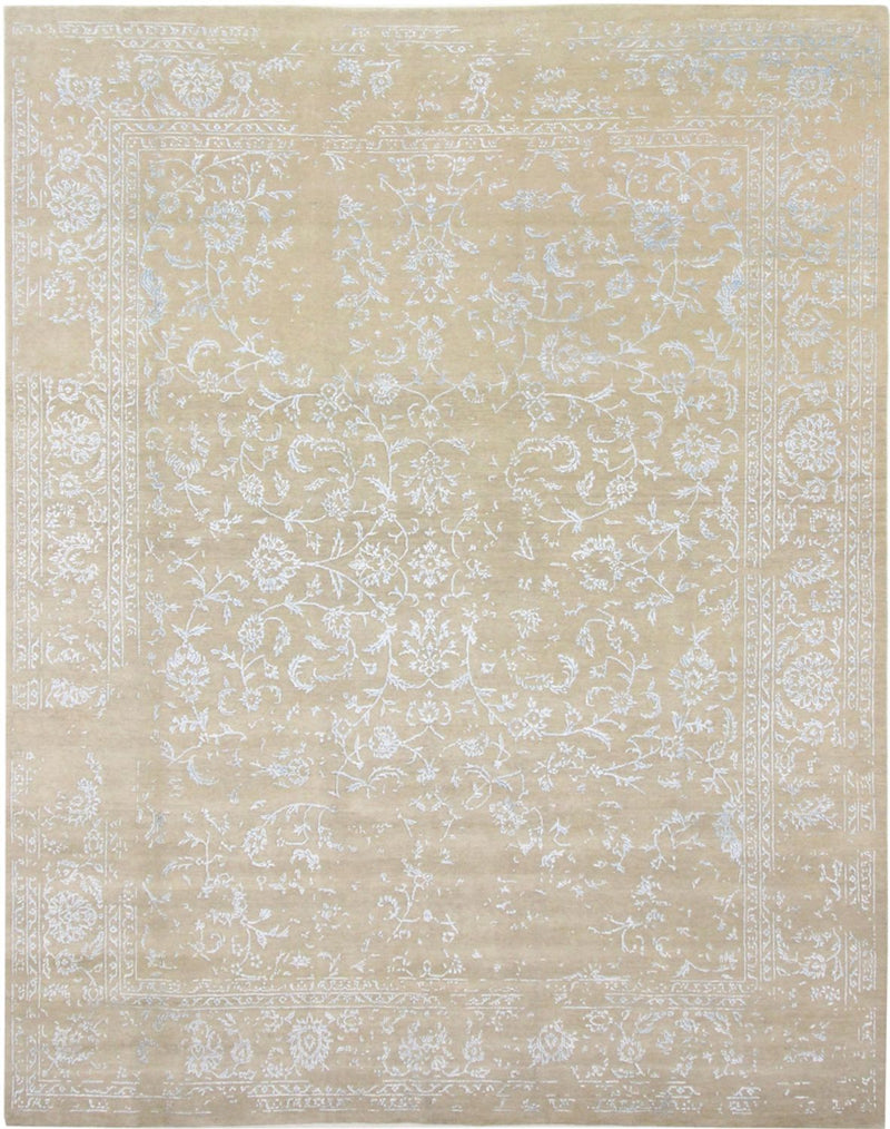 Designer Teppich - 243 x 306 cm - hellblau