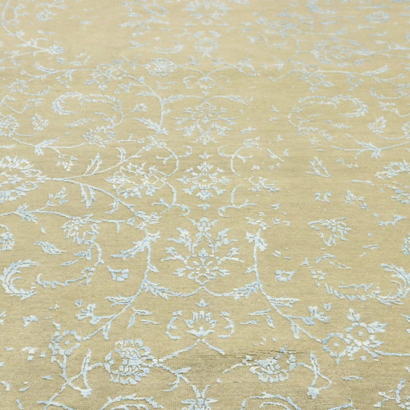 Designer Teppich - 243 x 306 cm - hellblau