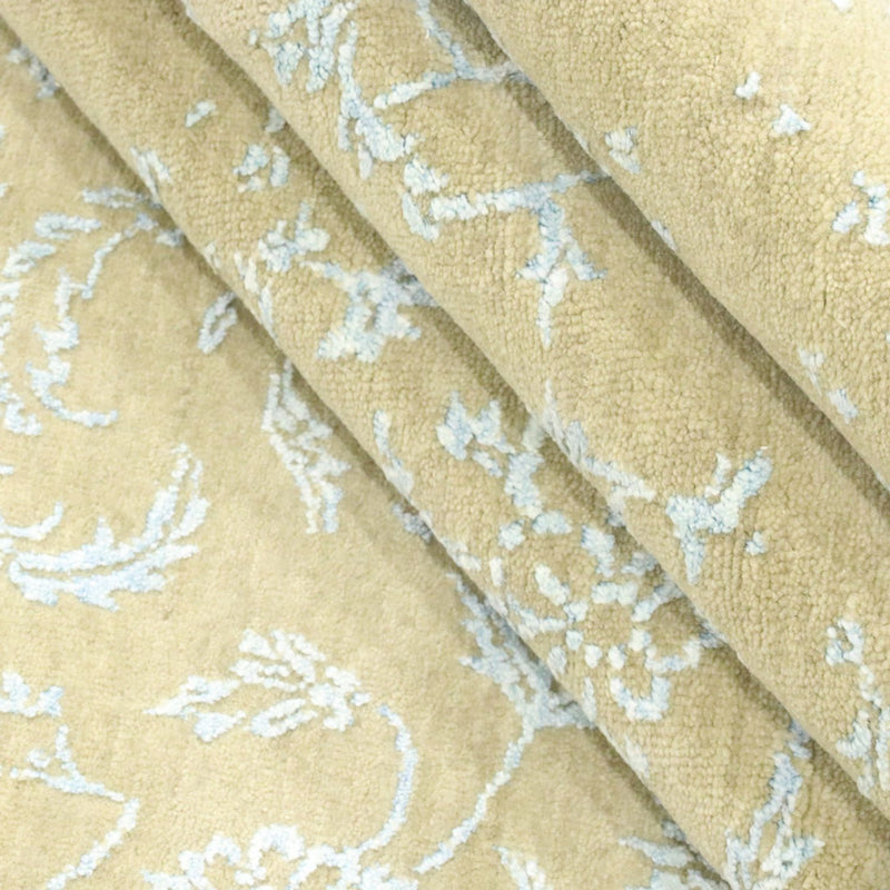 Designer Teppich - 243 x 306 cm - hellblau