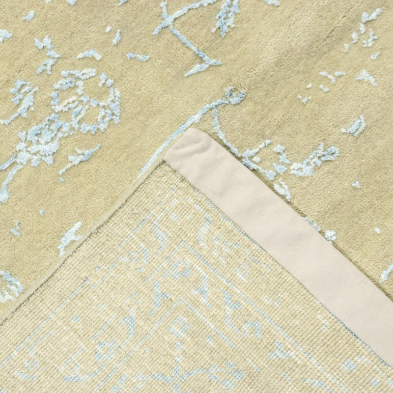 Designer Teppich - 243 x 306 cm - hellblau