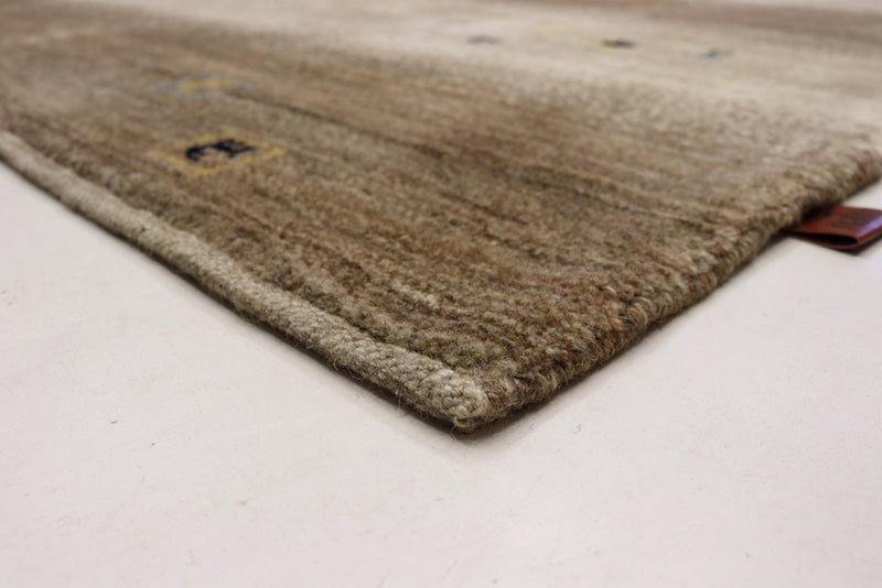 Gabbeh Teppich - Loribaft Indus - 166 x 245 cm - dunkelbeige